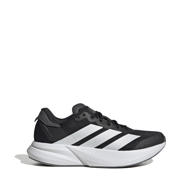 thumbnail: Zwart, wit en grijze dames adidas Performance Duramo hardloopschoenen van mesh-pu/voering: mesh/voetbed: eva met veters