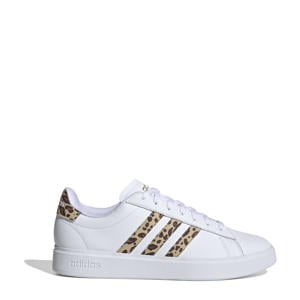 Grand Court 2.0 sneakers wit/beige/zwart