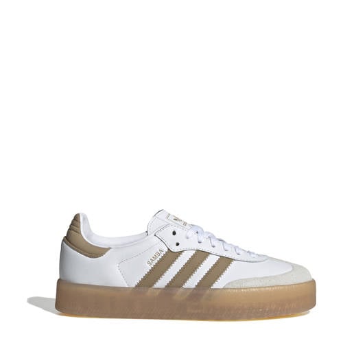 adidas Originals Sambae sneakers wit/lichtbruin afbeelding