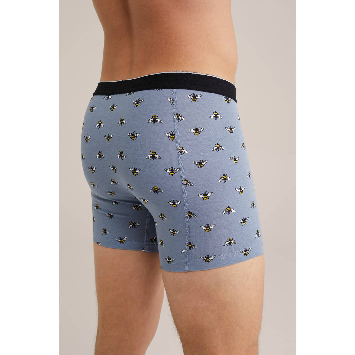 WE Fashion boxershort lichtblauw