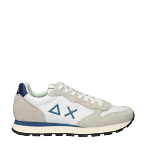 Tom Solid  suède sneakers wit