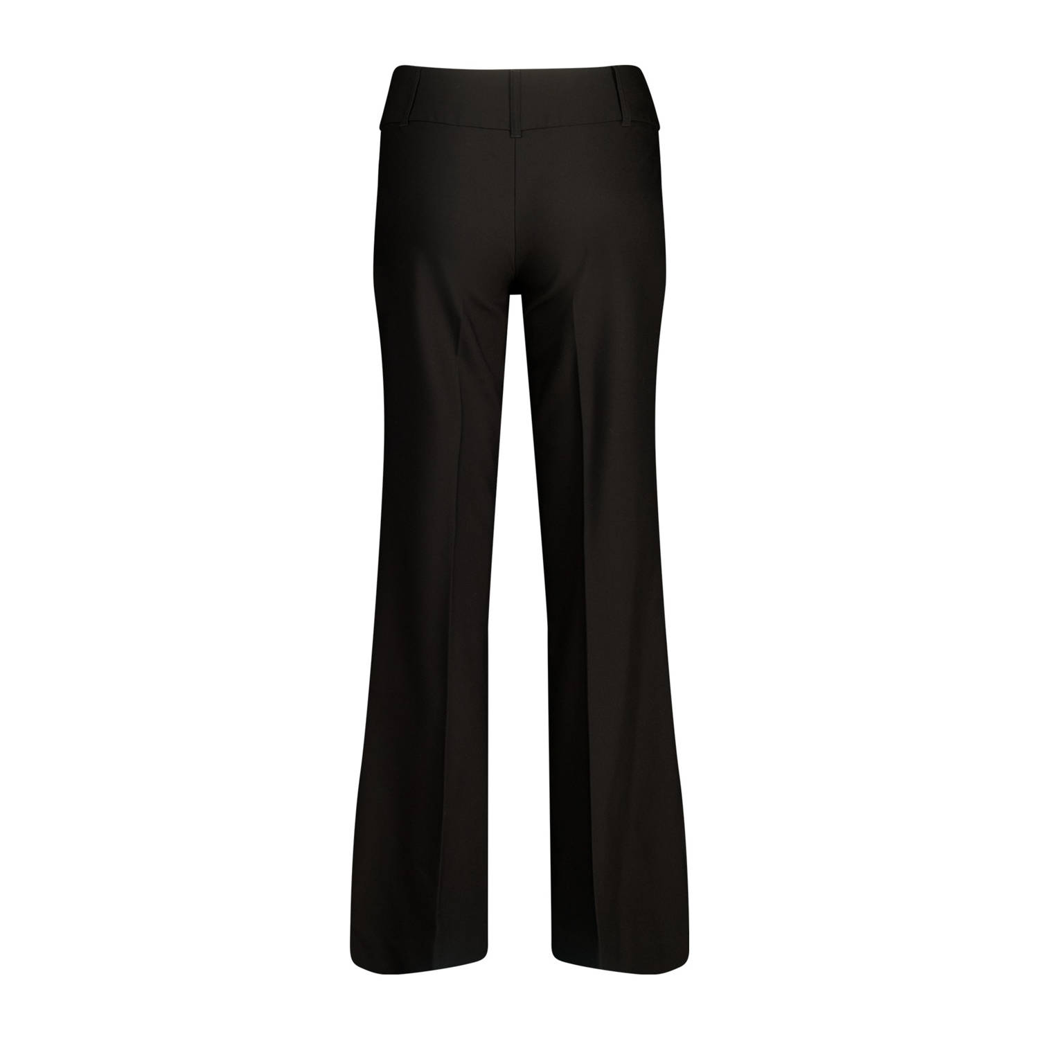America Today flared low waist flared broek zwart