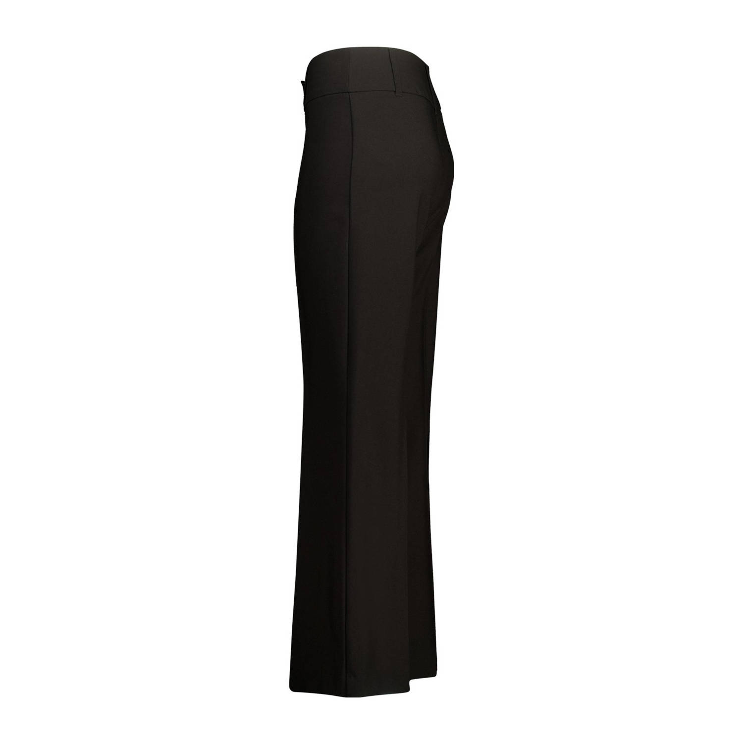 America Today flared low waist flared broek zwart