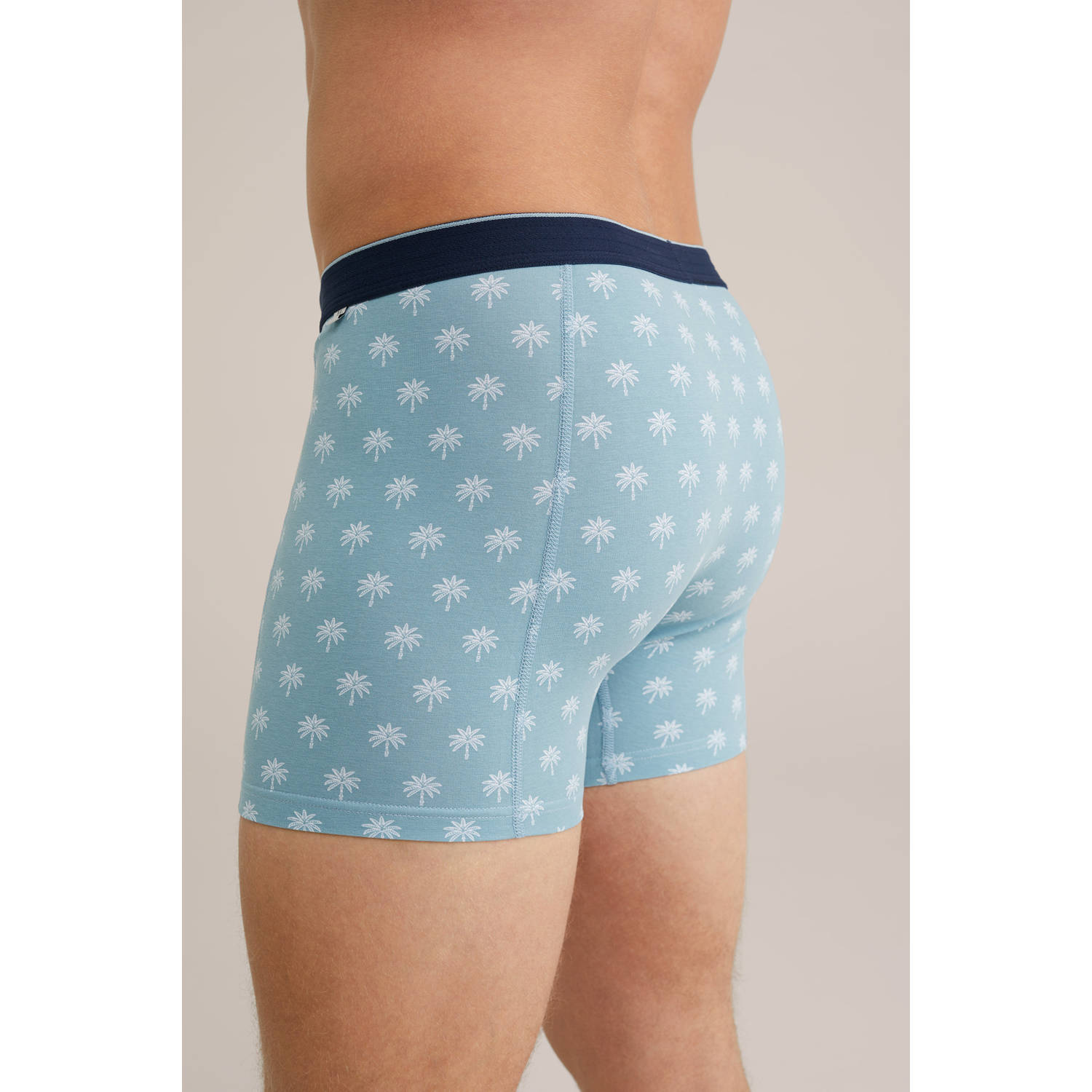 WE Fashion boxershort lichtblauw