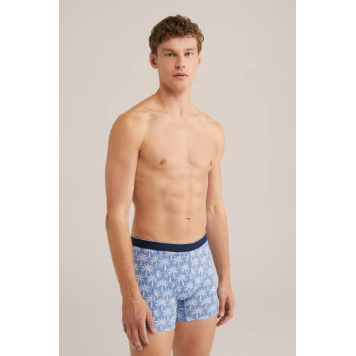 WE Fashion boxershort grijsblauw afbeelding