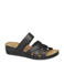 Easy Street comfort slippers zwart