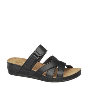 comfort slippers zwart