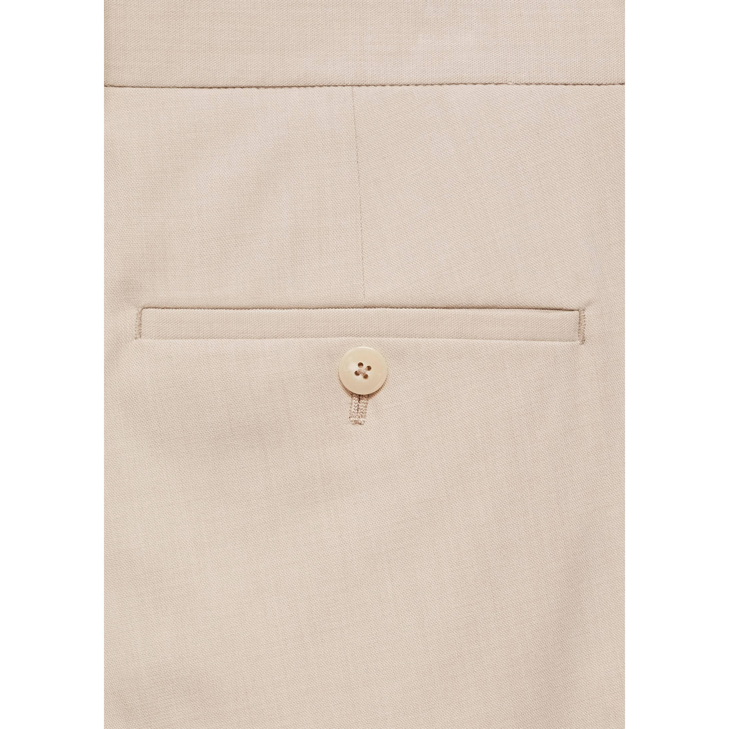 Mango Man super slim pantalon ecru