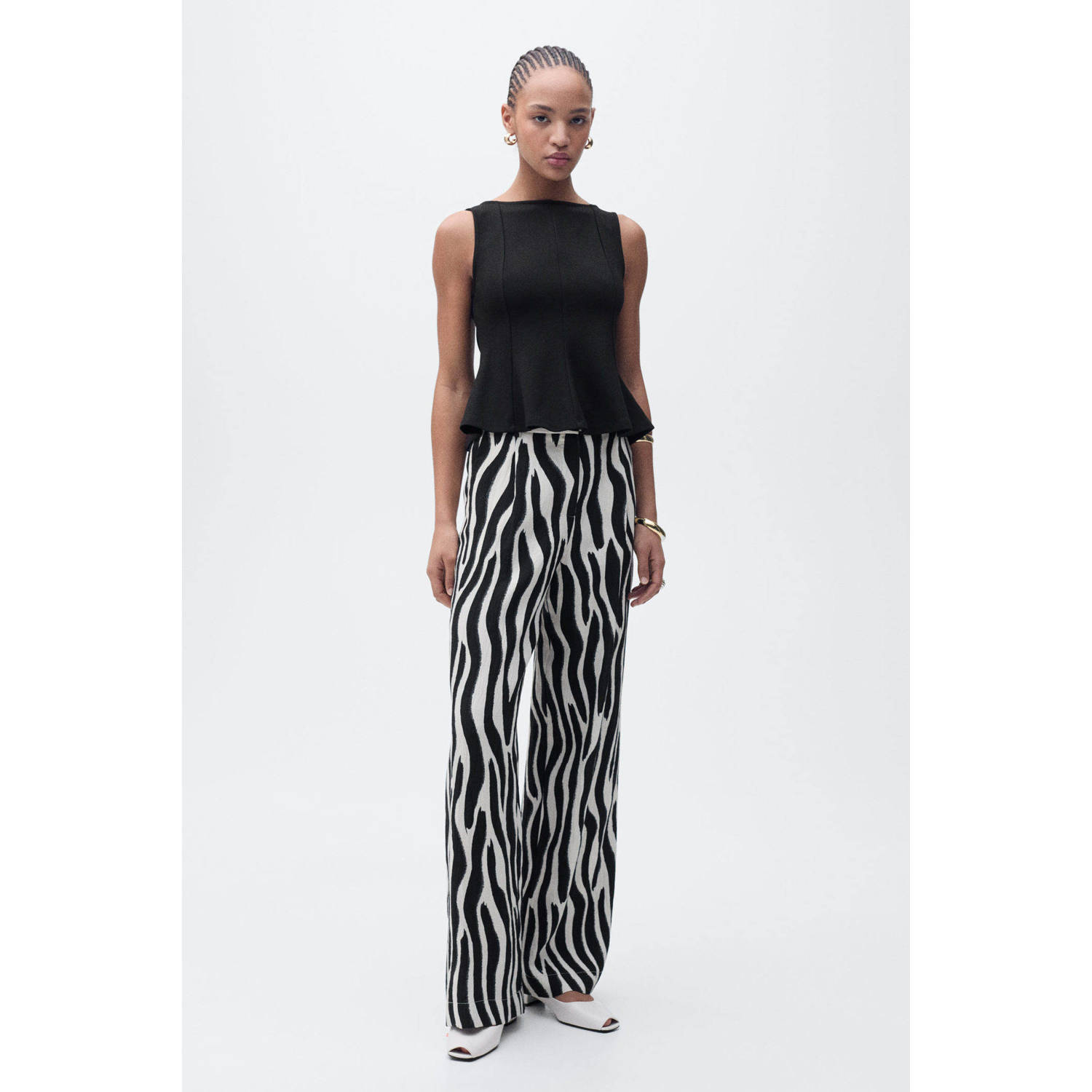 Mango top zwart
