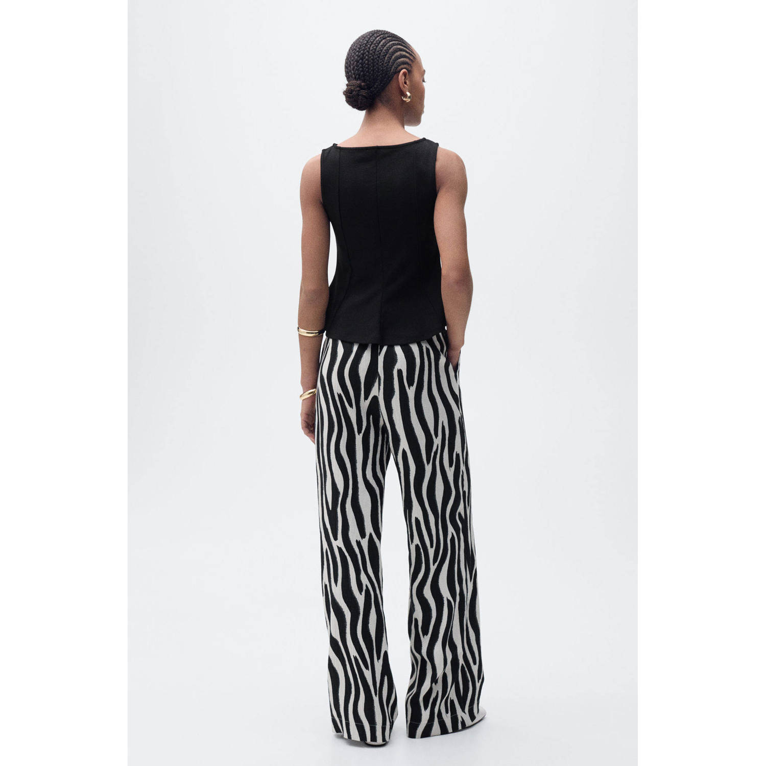 Mango top zwart