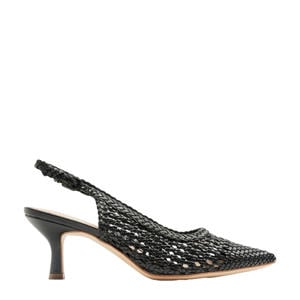 slingback pumps zwart