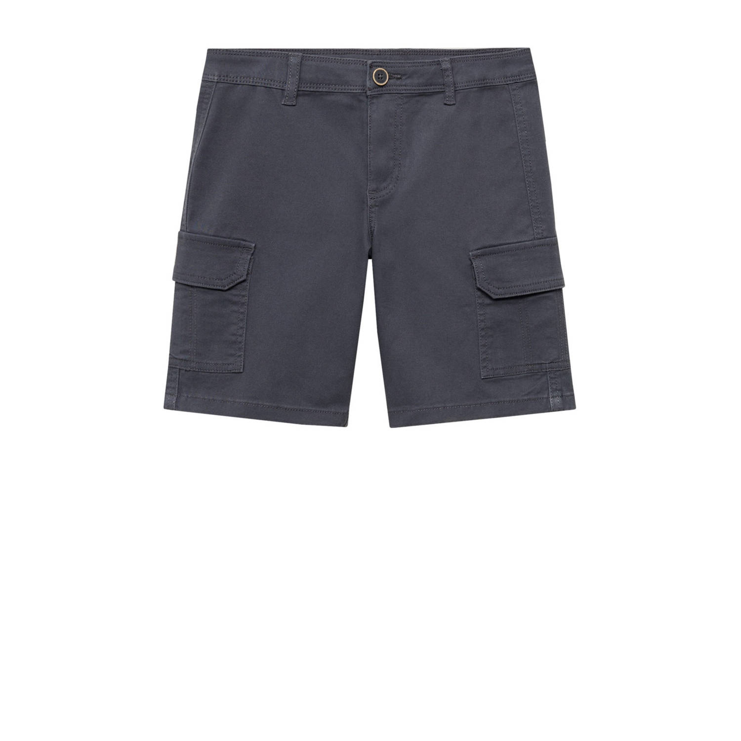 Mango Kids cargo short donkerblauw