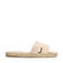 Sacha suède slippers beige