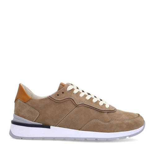 No Stress nubuck sneakers beige afbeelding