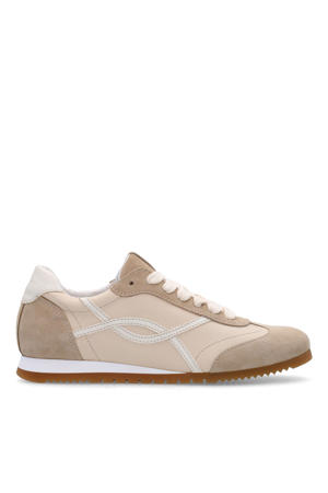 suède sneakers beige