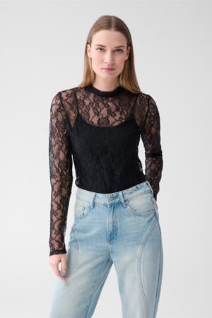 top zwart