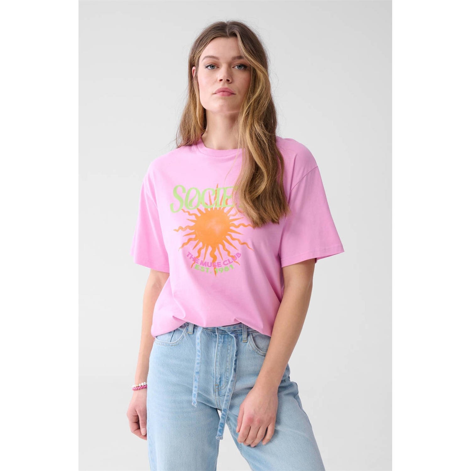 Shoeby t-shirt roze