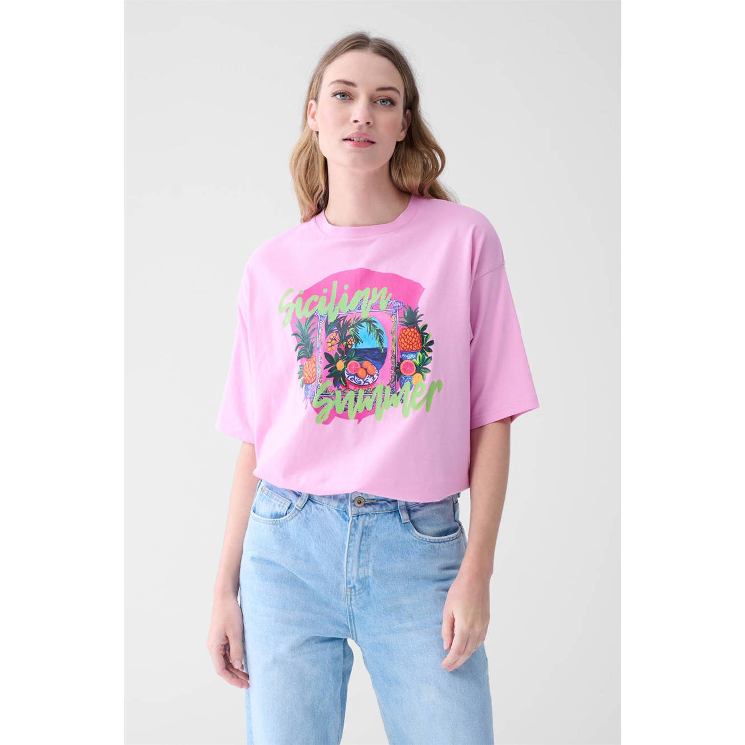 Shoeby t-shirt roze