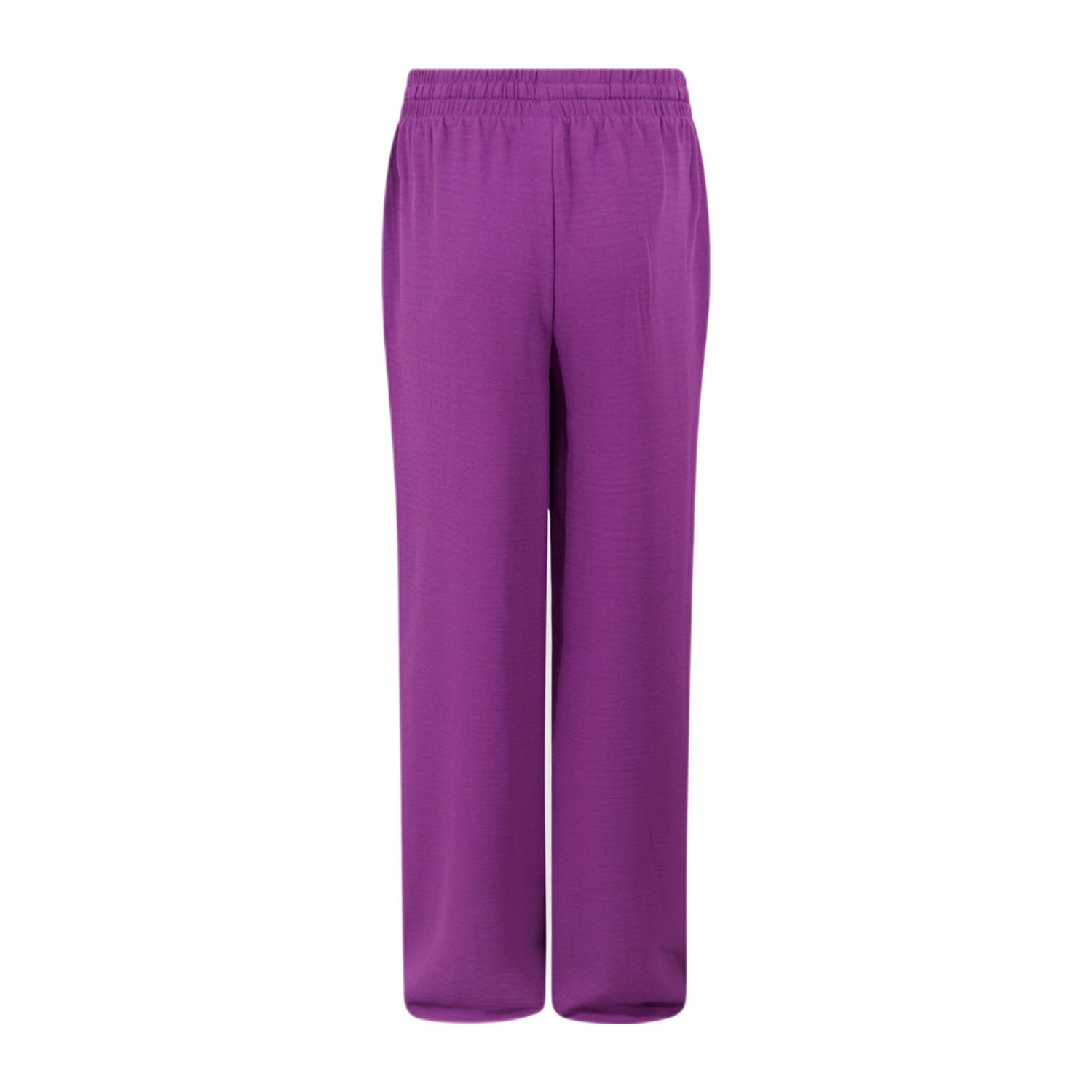 Shoeby wide leg casual broek paars