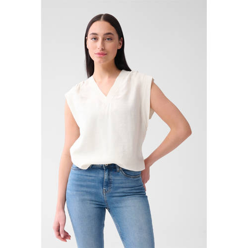 Shoeby top ecru afbeelding