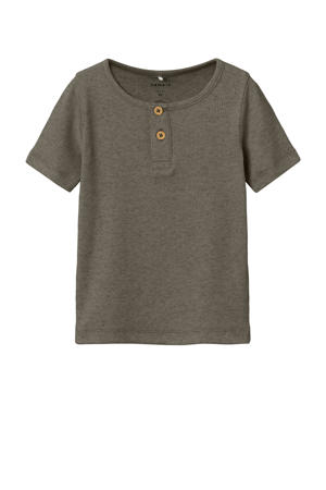 T-shirt donkergroen