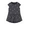 NAME IT MINI A-lijn jurk donkerblauw/roze