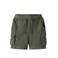 NAME IT MINI sweatshort olijfgroen