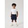 NAME IT MINI cargo short - donkerblauw