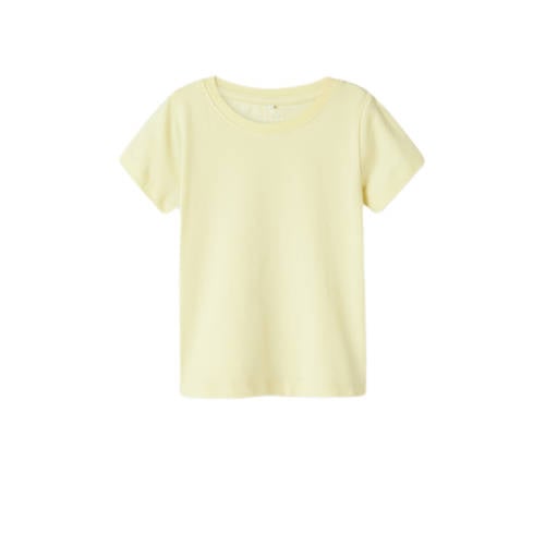 NAME IT MINI T-shirt lichtgeel afbeelding