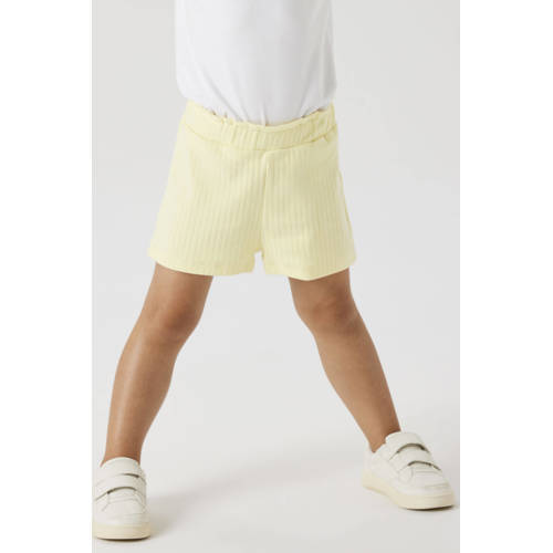NAME IT MINI casual short lichtgeel afbeelding
