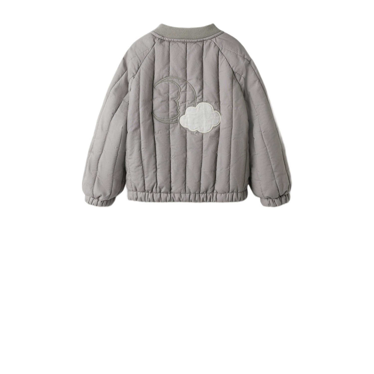 LIL' ATELIER MINI bomberjack grijs