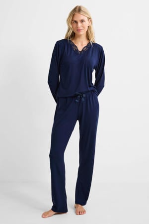 pyjama donkerblauw