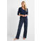 Dreamcovers pyjama donkerblauw/zilver