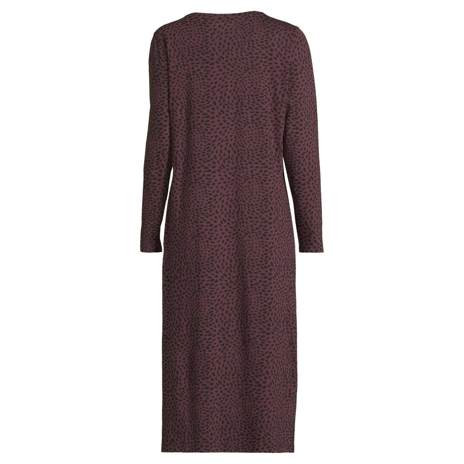 Dreamcovers nachthemd aubergine zwart