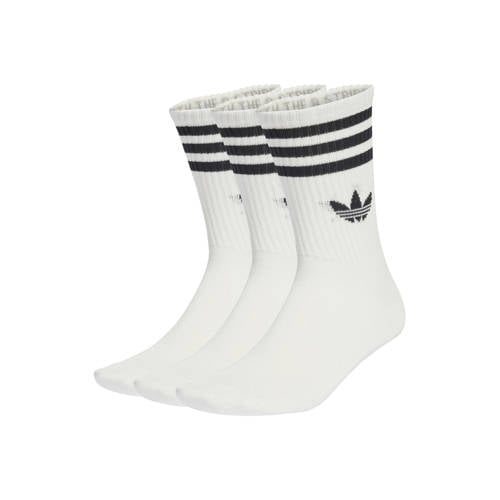 adidas Originals sokken - set van 3 wit/zwart afbeelding