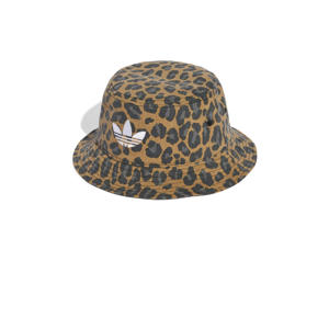 bucket hat bruin/zwart