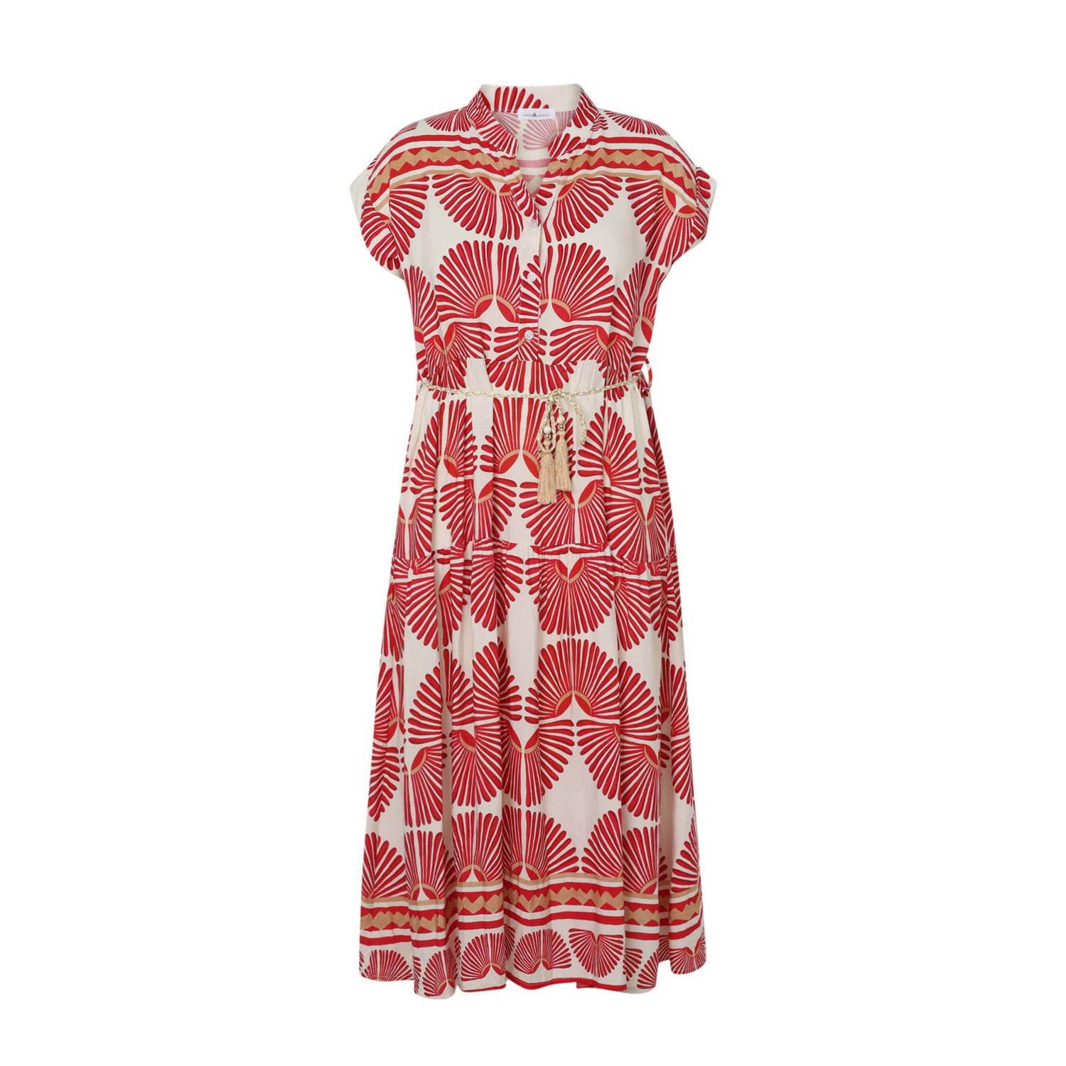 Paprika zomerjurk rood