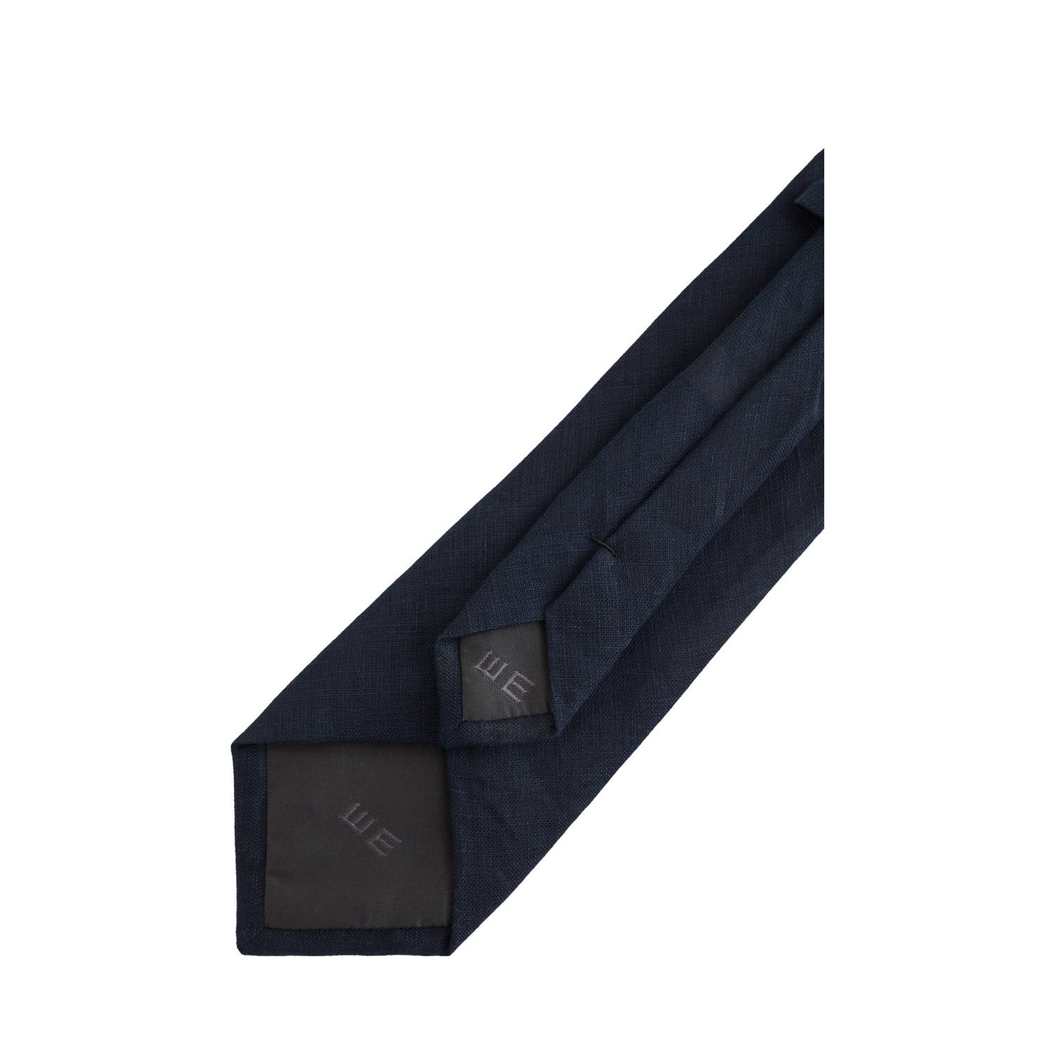 WE Fashion stropdas donkerblauw