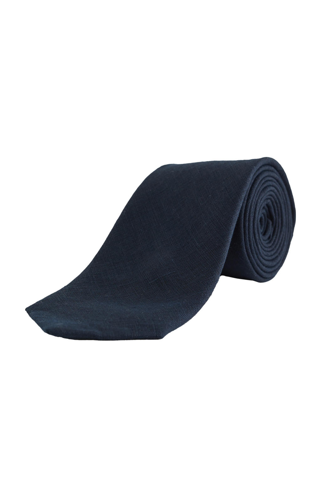 WE Fashion stropdas donkerblauw