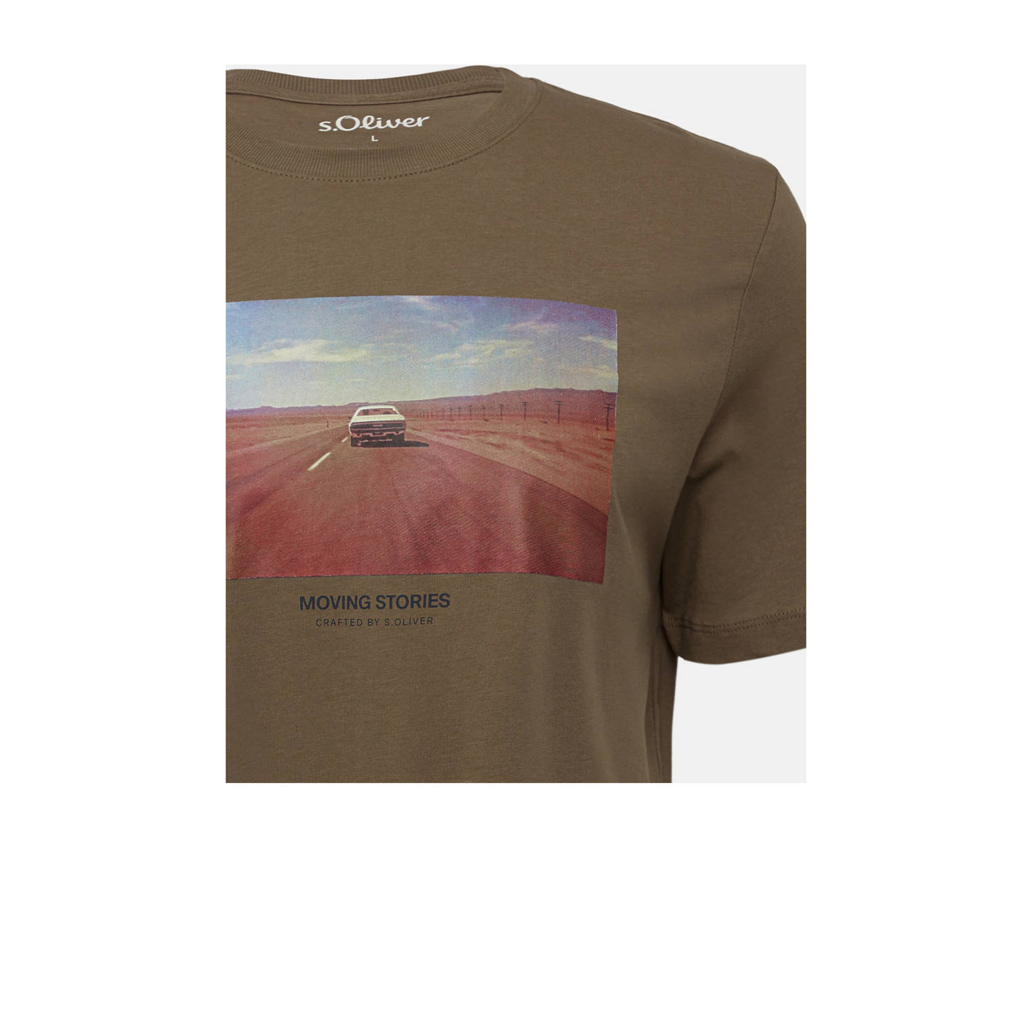 s.Oliver T-shirt bruin