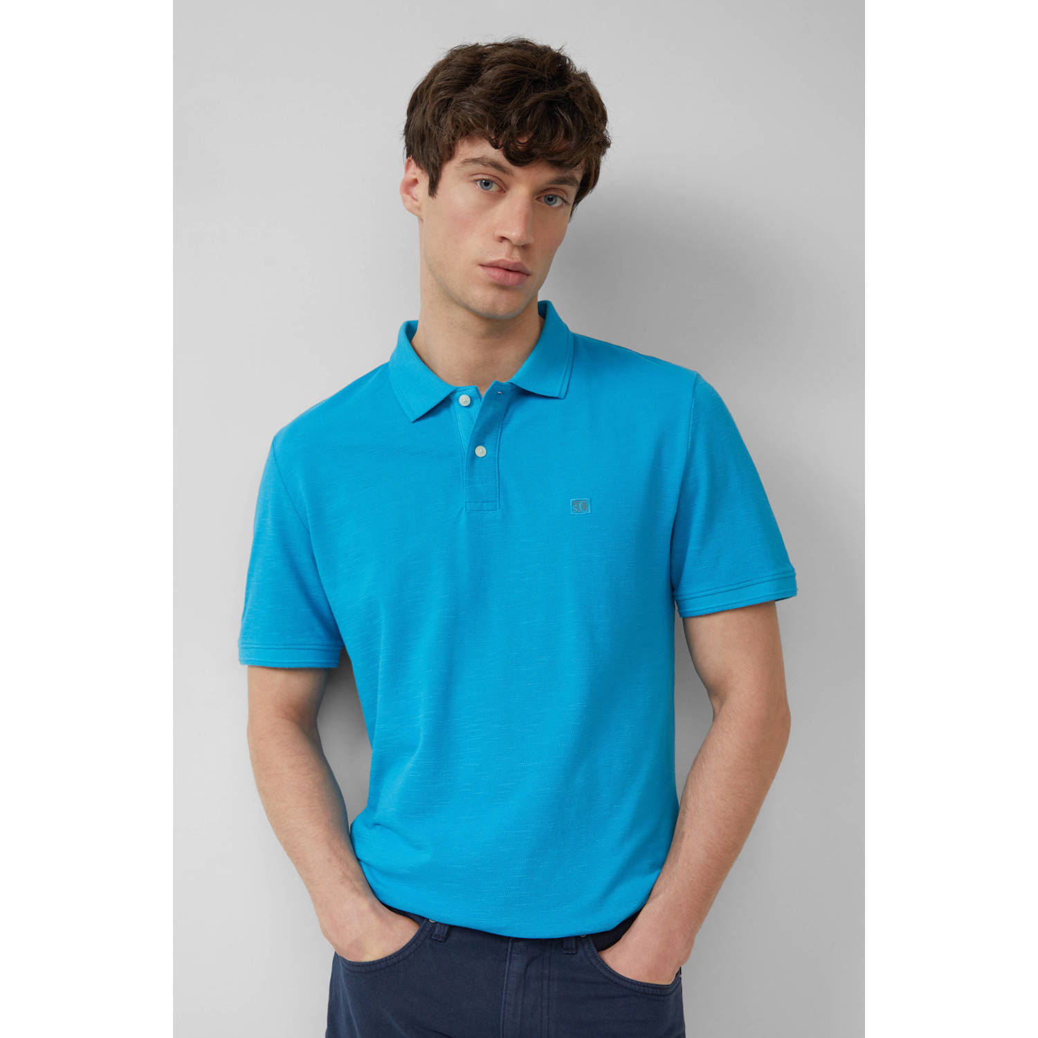 S.Oliver regular polo petrol