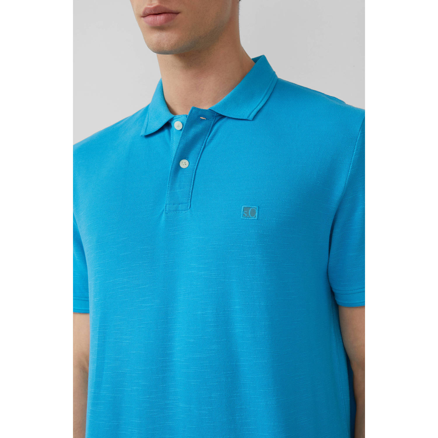s.Oliver regular polo petrol