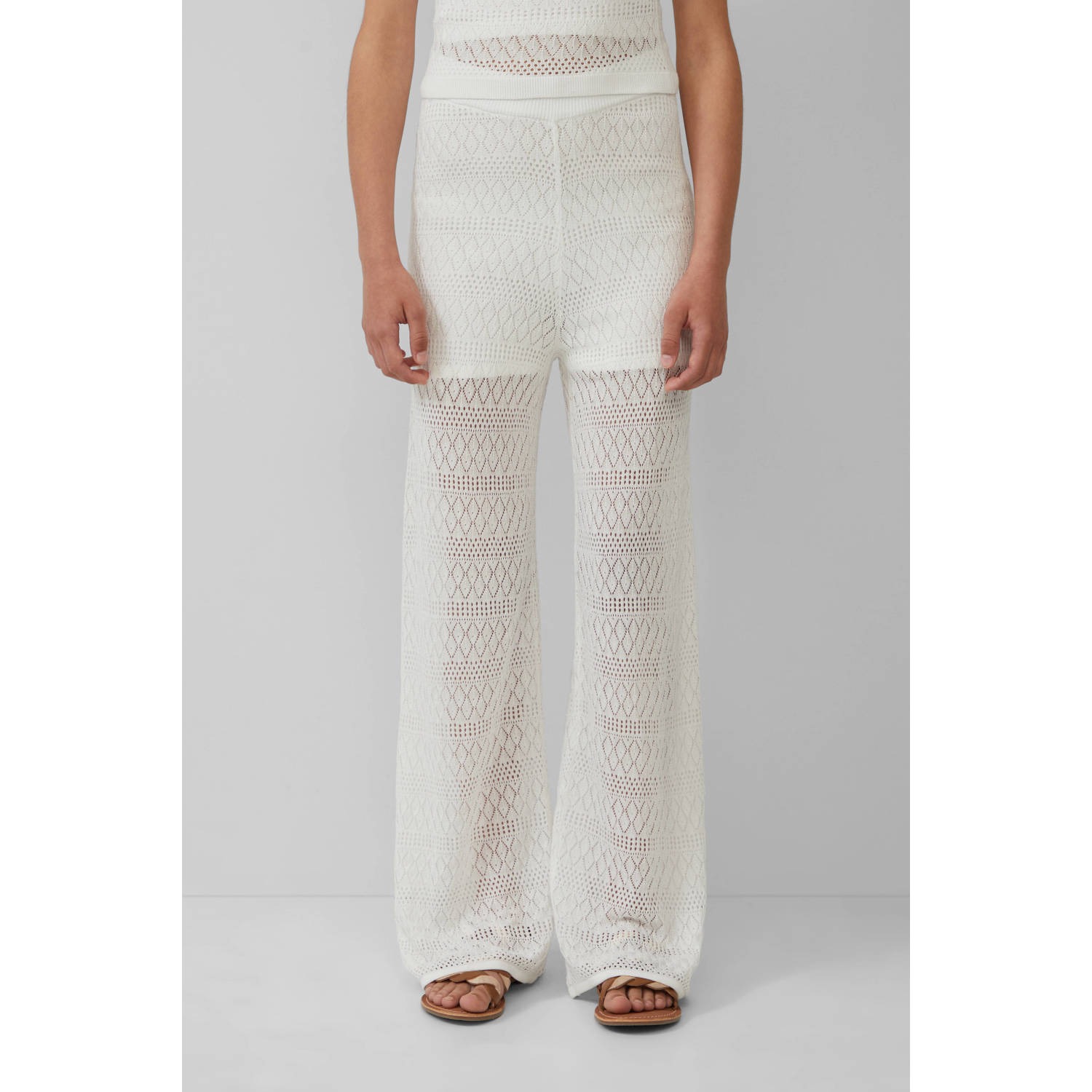 S.Oliver casual broek ecru