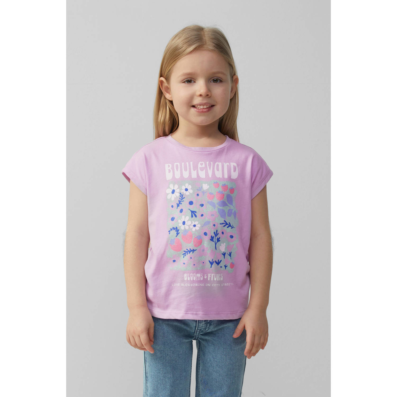 s.Oliver T-shirt lichtroze