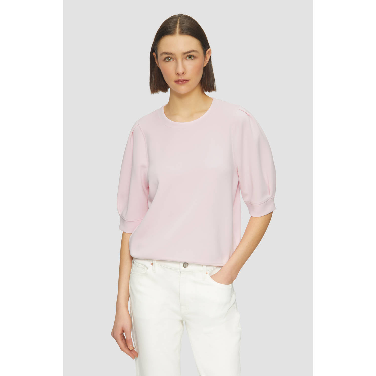 S.Oliver RED LABEL Regular fit sweatshirt van scuba