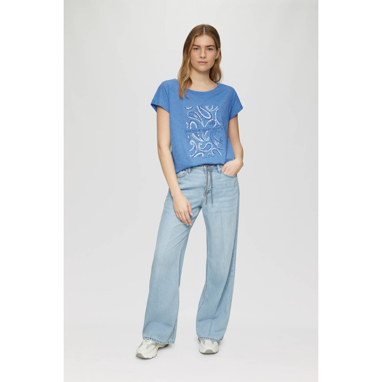s.Oliver T-shirt blauw