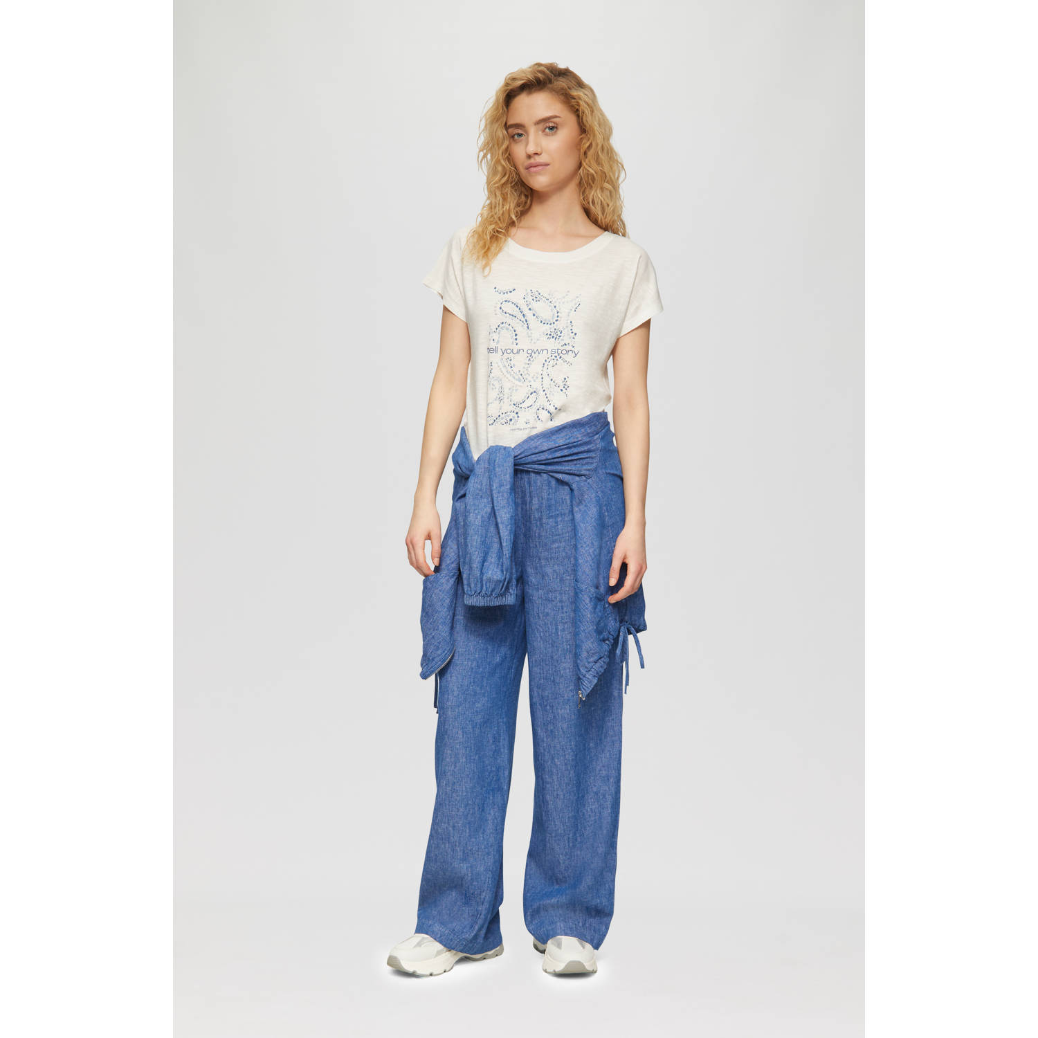 s.Oliver T-shirt ecru