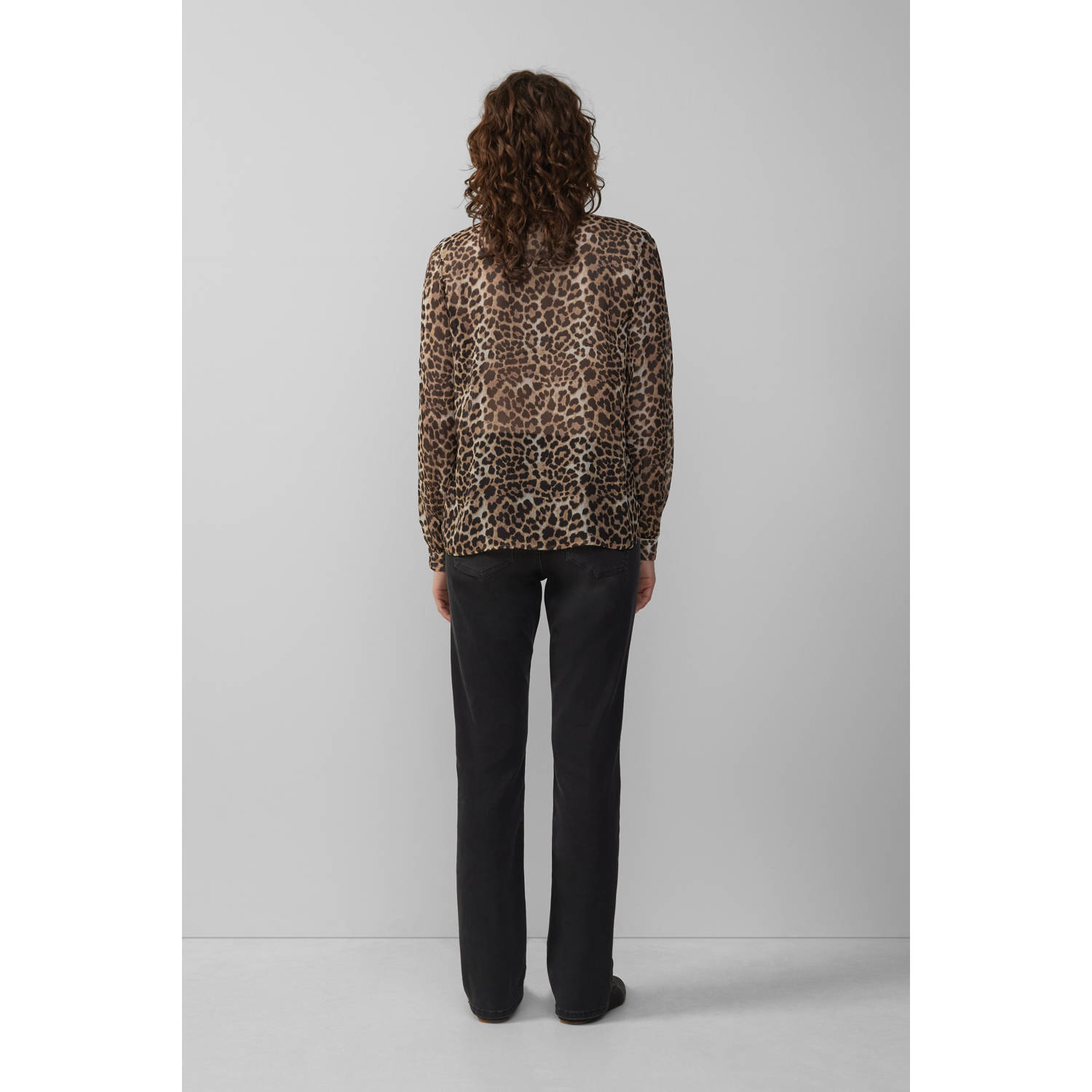 Q S by s.Oliver blouse zwart
