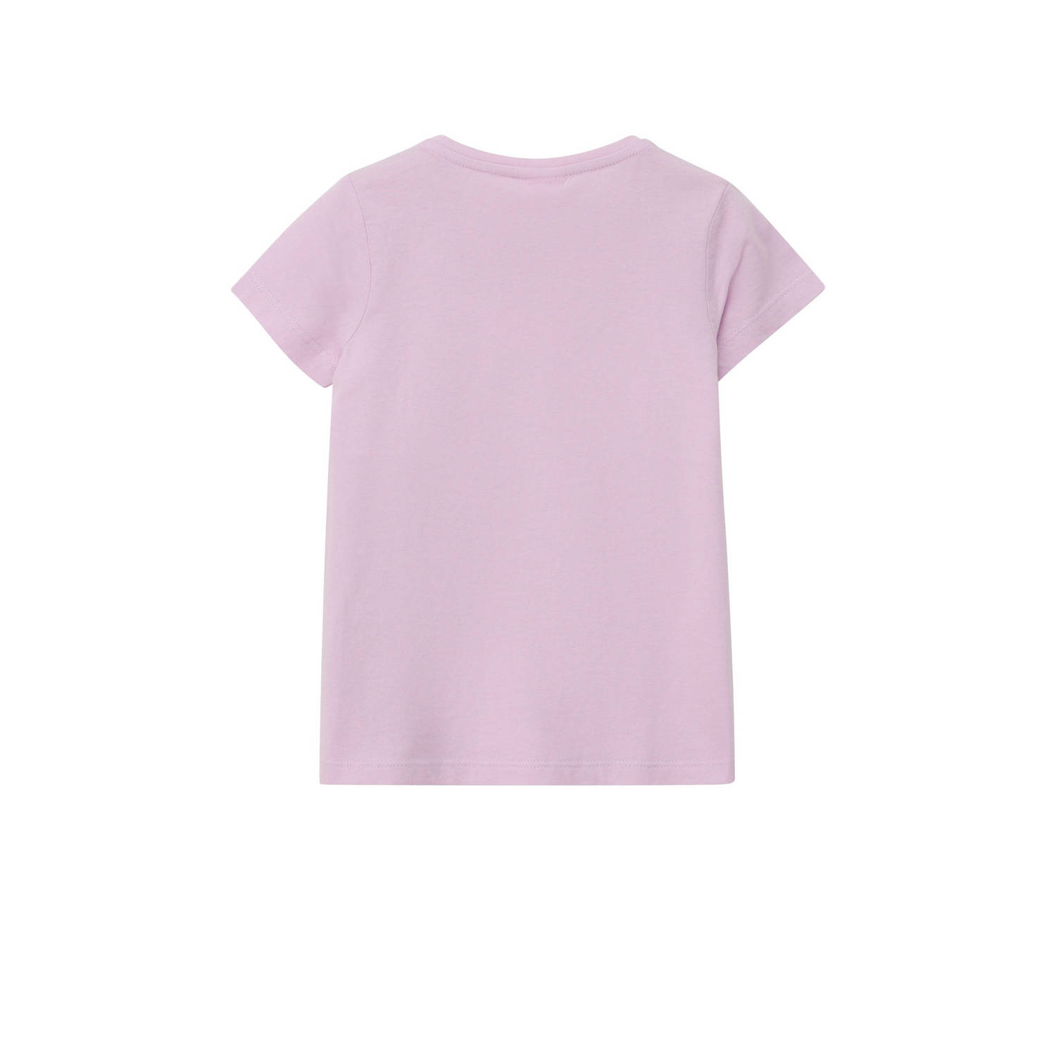 s.Oliver T-shirt lila met pailletten
