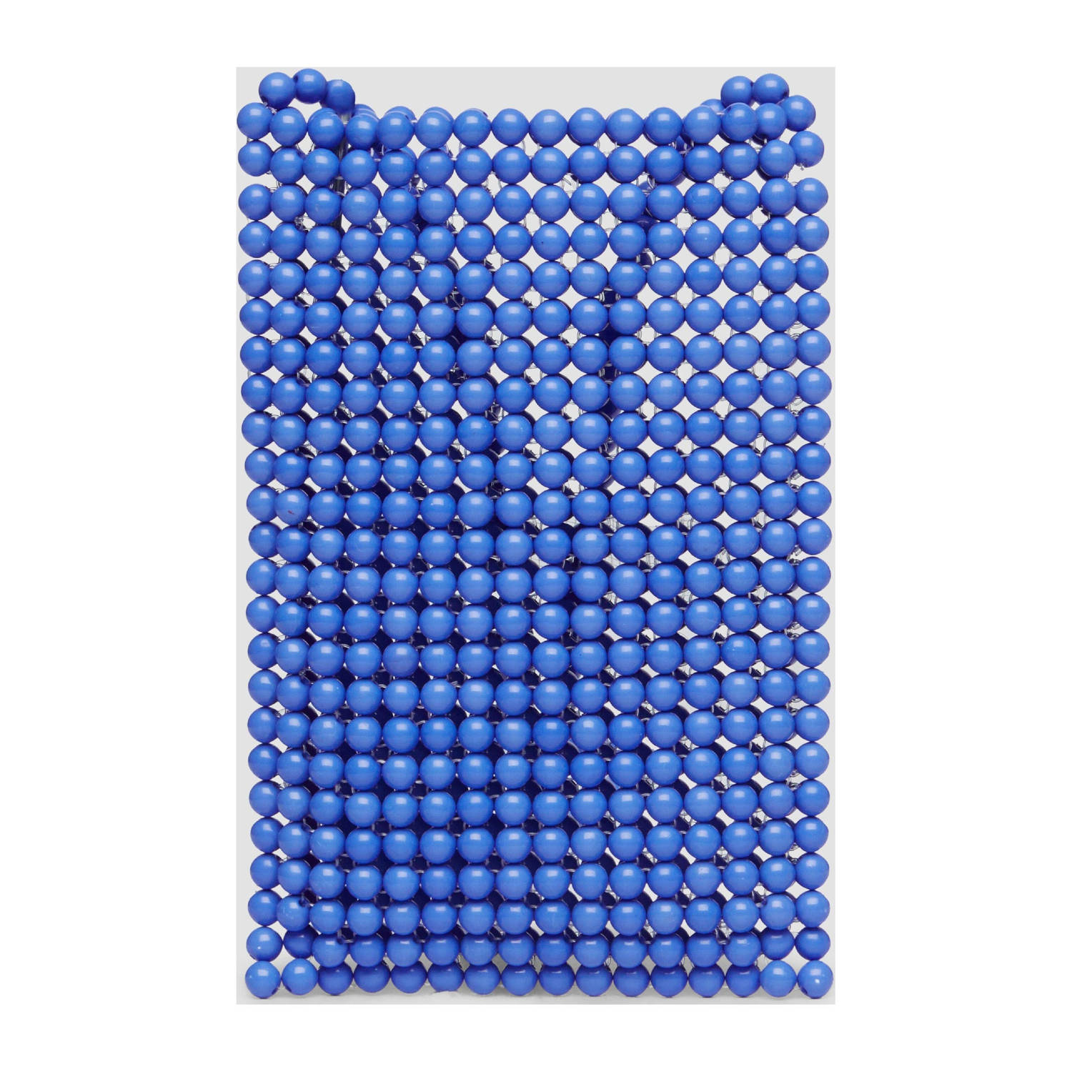 s.Oliver mini crossbody tas met kralen blauw